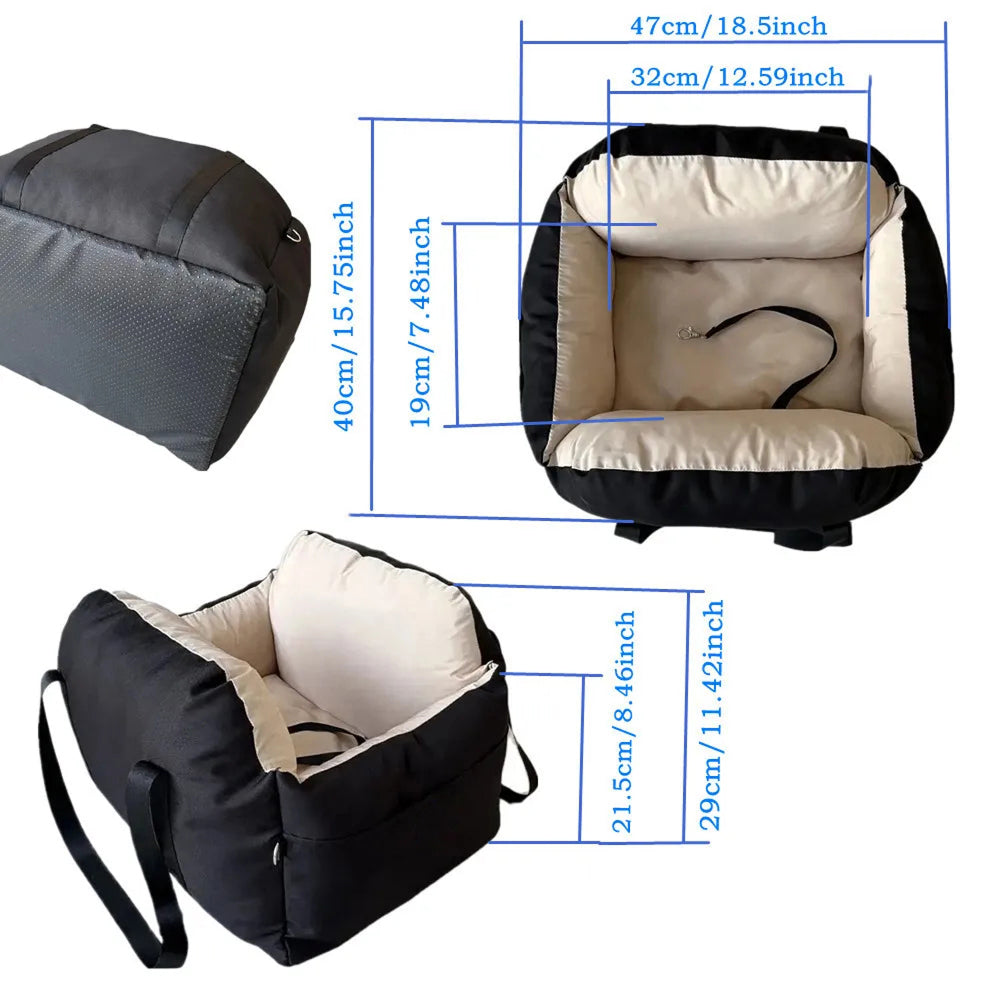 PawiSeatx Dog Car Seat