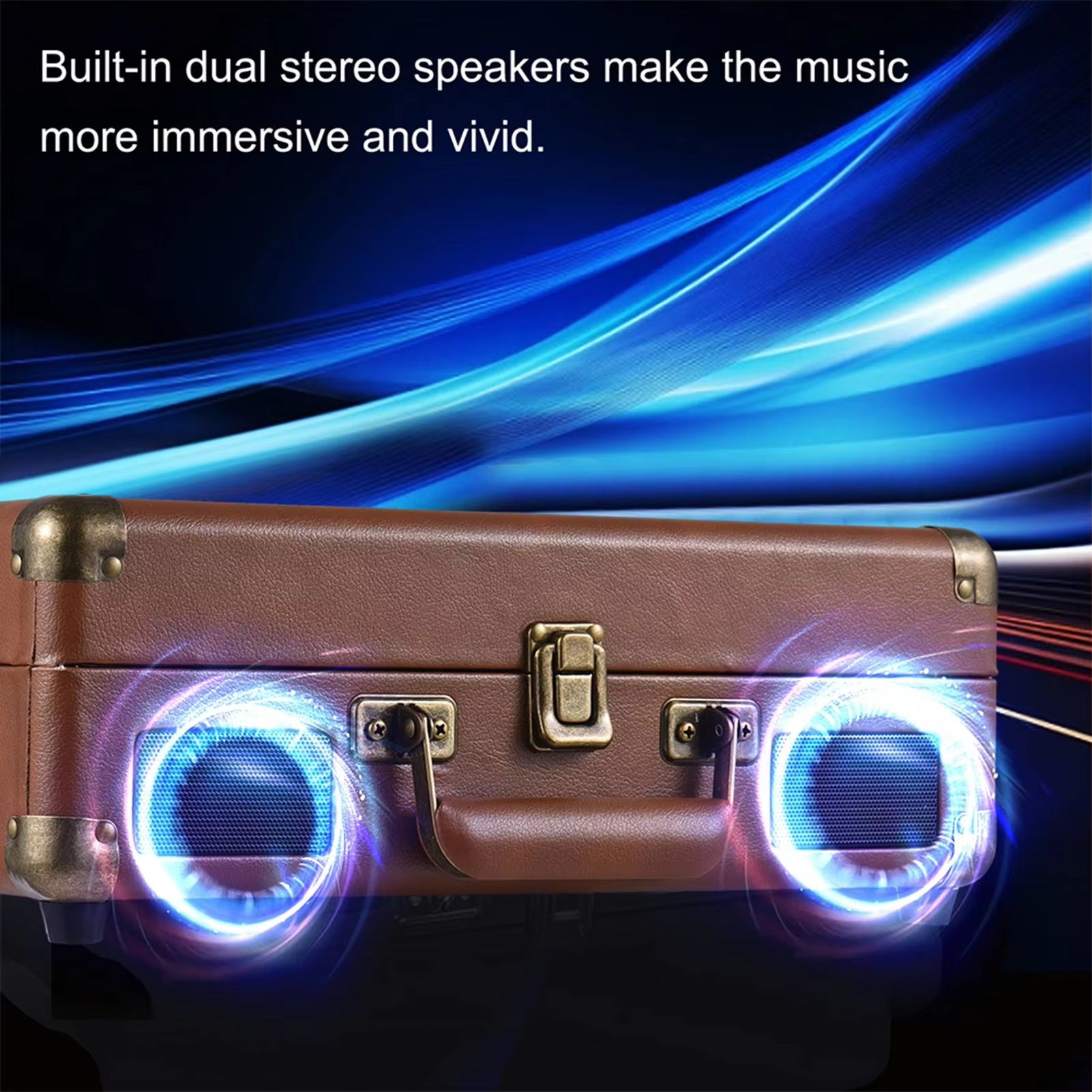 LyriHerz Vinyl Record Player